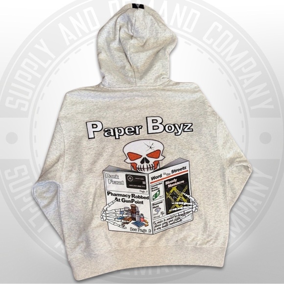 SupplyandDemandco. Grahpic Hooded sweater - Picture 2 of 3